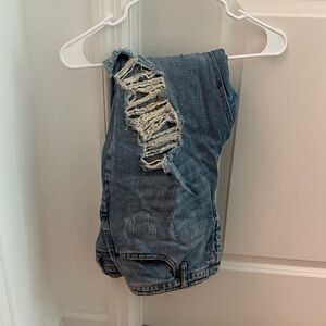 Wild Fable Distressed Denim Mom Jeans